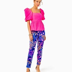 NWT Lilly Pulitzer Tiana Elbow Sleeve Top